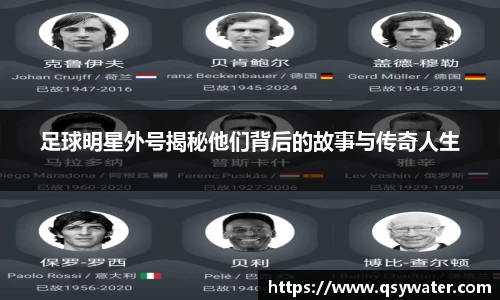 足球明星外号揭秘他们背后的故事与传奇人生